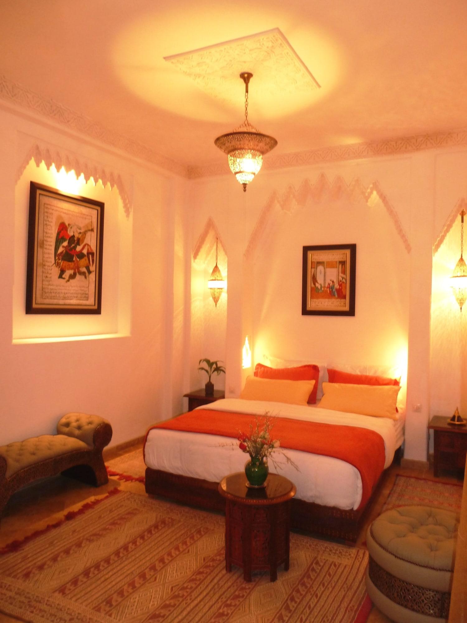 Riad Viva Marrakesh Bagian luar foto A bedroom at the hotel