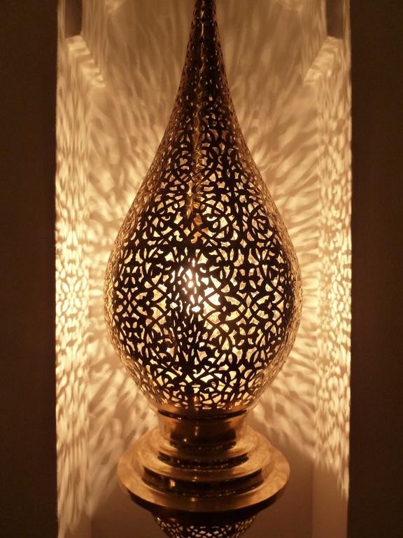Riad Viva Marrakesh Bagian luar foto A Moroccan lamp